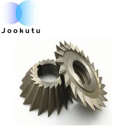 2pcs/lot W6542 HSS 30/45/60/90 Degree Single-Angle Milling Cutter Right Rotary Milling Cutter