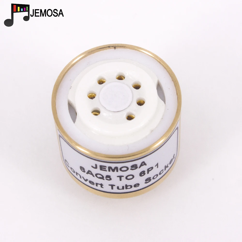 Amplificador de tubo de vacío de Audio DIY, adaptador de enchufe de conversión, a 6P1 6AQ5, 1 unidad
