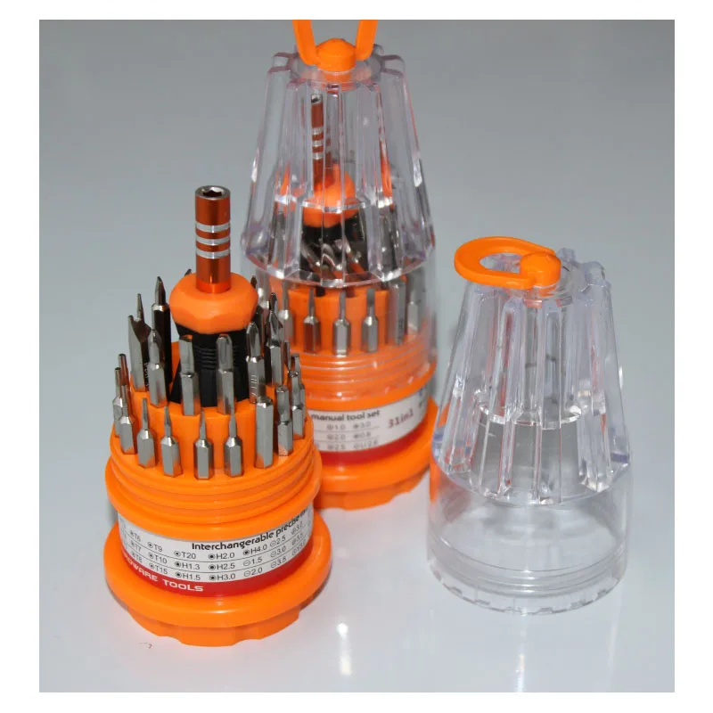31 In 1 Screwdriver Set Precision Mini Magnetic Screwdriver Bits Kit Phone Mobile IPad Camera Maintenance Tool Repair