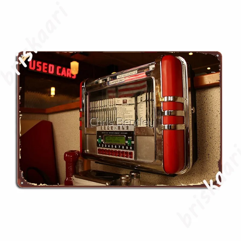 

American Diner Jukebox Metal Signs Cave pub Mural Painting Cinema Garage Funny Tin sign Posters