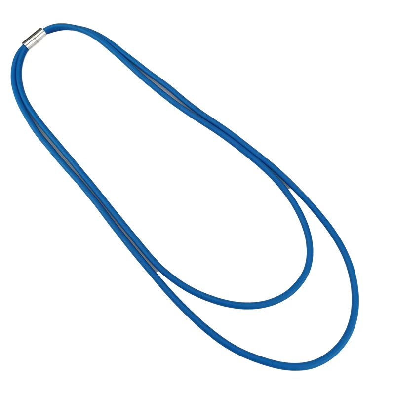 UKEBAY New Choker Necklaces Women Handmade Simple Chain Rubber Necklace Elasticity Rope Short Sweater Necklace Festival Jewelry