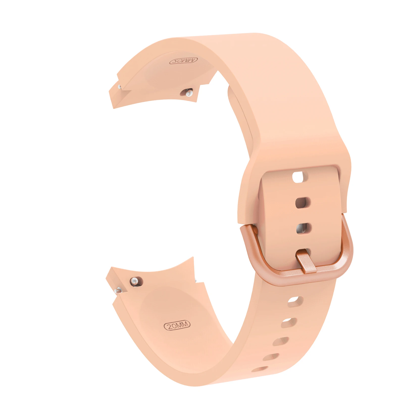 스포츠 삼성 갤럭시 시계 4 클래식 42mm 46mm 40mm 44mm 실리콘 갤럭시 시계 4 팔찌