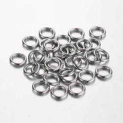 5000Pcs 304 Stainless Steel Jump Rings & Split Ring for DIY Jewelry Making 4mm/5.5mm