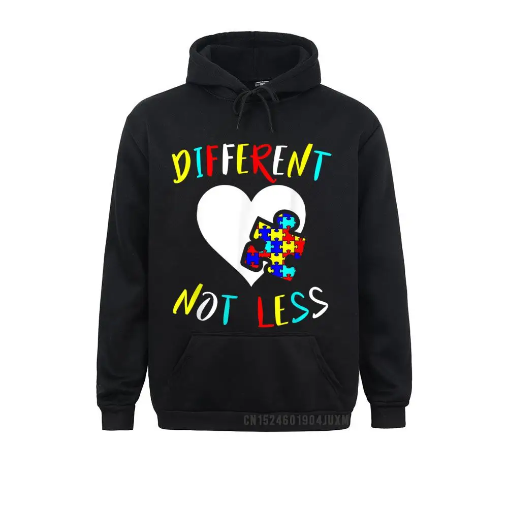 Autism Awareness Design Gift Different Not Less For Autistic Men Sweatshirts For Adult Hoodies Classic Clothes Custom