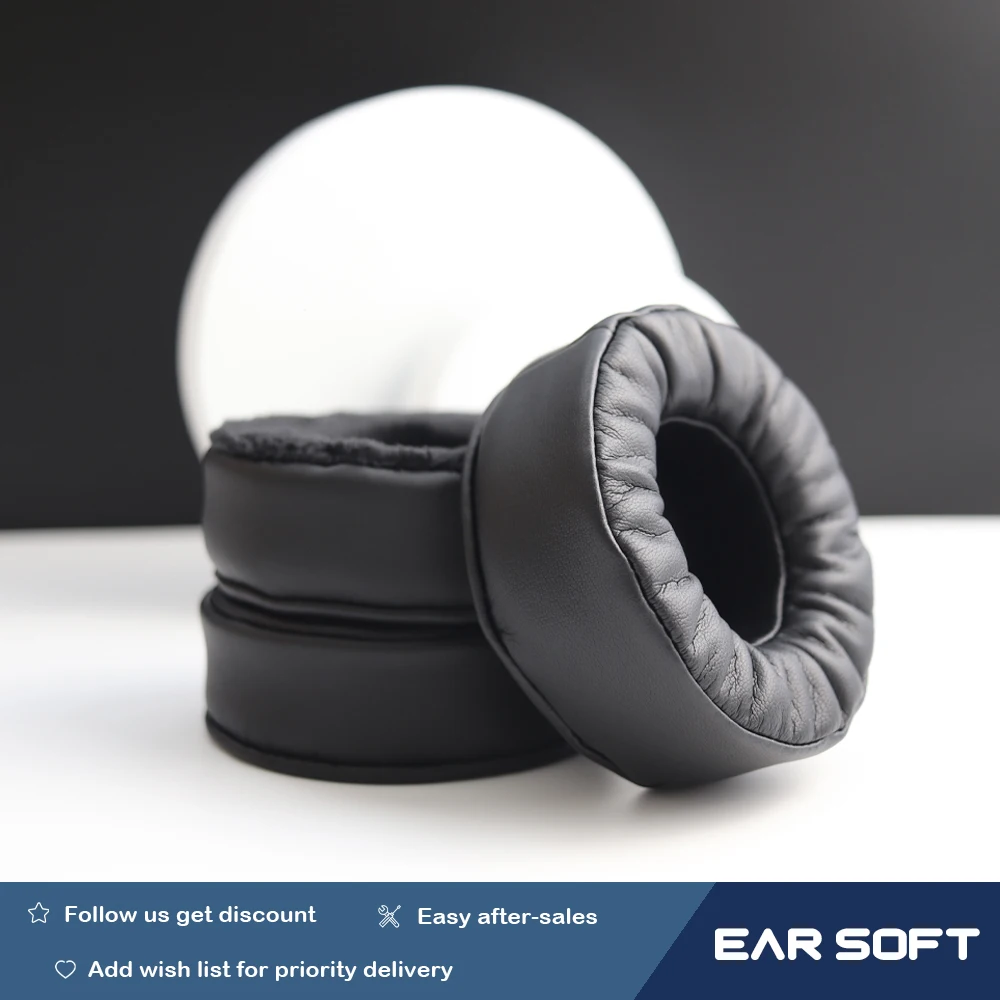 

Earsoft Replacement Ear Pads Cushions for Superlux HD330 HD660 HD668B HD669 Headphones Earphones Earmuff Case Sleeve Accessories