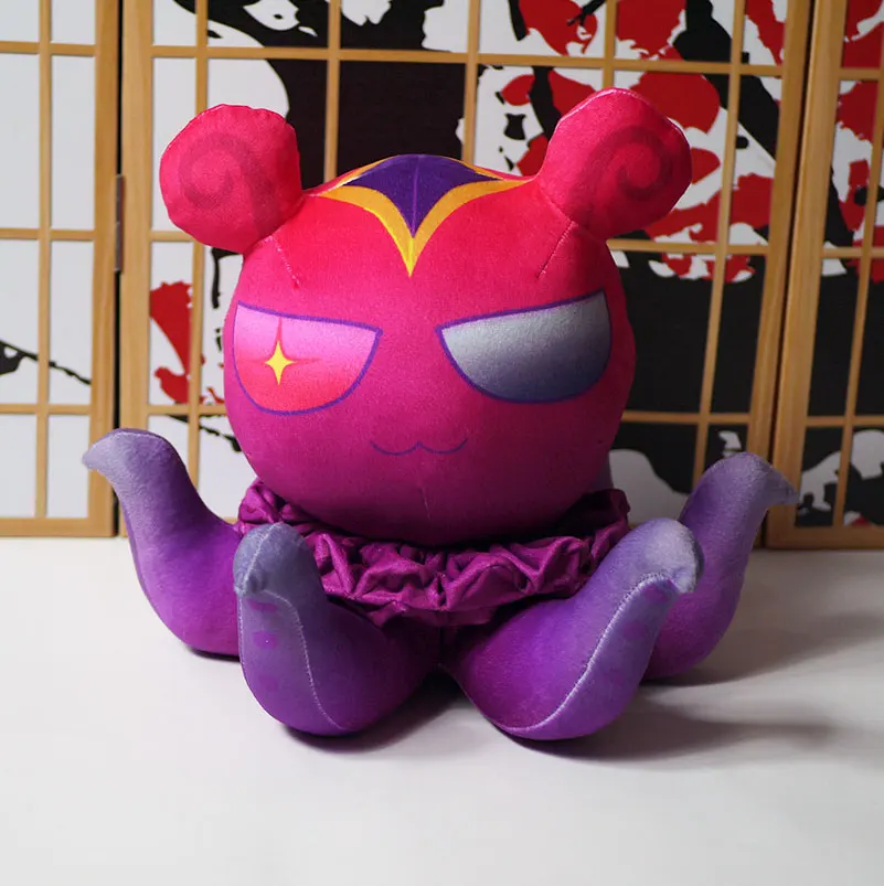 

L.O.L plush toy Stars Guardian Zoe Aspect of Twilight octopus figure stuffed doll pillow cosplay 40cm for gift