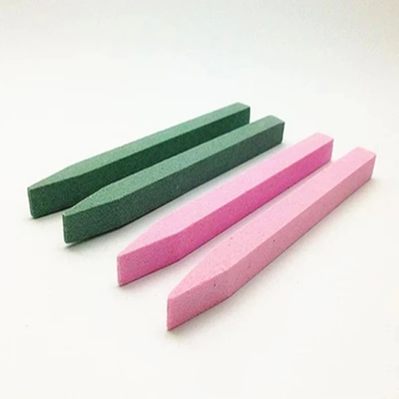 4 sztuk pilnik do paznokci przyrząd do usuwania naskórka trymer bufor kamień paznokci artystyczny Manicure polerowany pręt 100/180 złuszczający matowe taśmy narzędzia do pielęgnacji