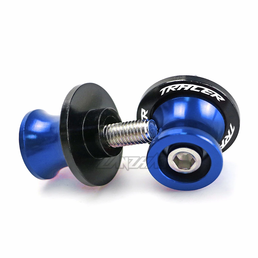 Tracer Motorcycle Swingarm Spools M6 Stand Screws CNC Aluminum Motorcycle Accessories for Yamaha Tracer7 Tracer9 900 700 7 9 GT