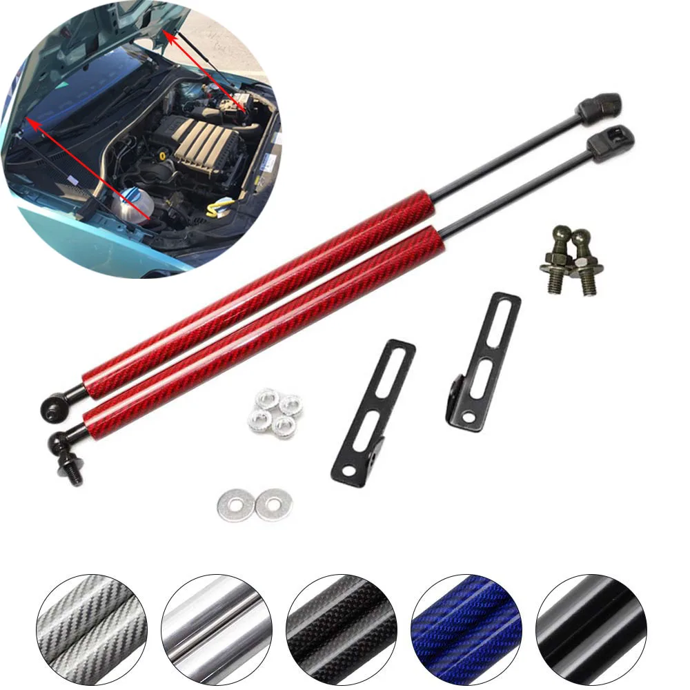 Hood Struts Kit For Volkswagen Jetta MK6 2010-2019 Front Bonnet Modify Lift Support Gas Spring Shock Damper Cylinders Prop Rods