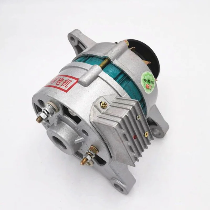 Generator 12V Permanent Magnet AC/DC Charging With Lamp Dual Purpose For Agricultural Vehicles, Tricycles, Four-Wheel Tractors