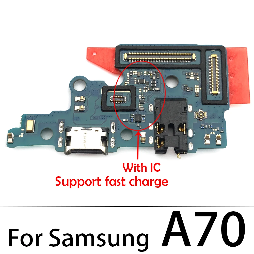 10Pcs, USB Charging Board Port Dock Connector Flex Cable For Samsung A10 A20 A30 A40 A50 A70 A01 A11 A21s A31 A51 A71