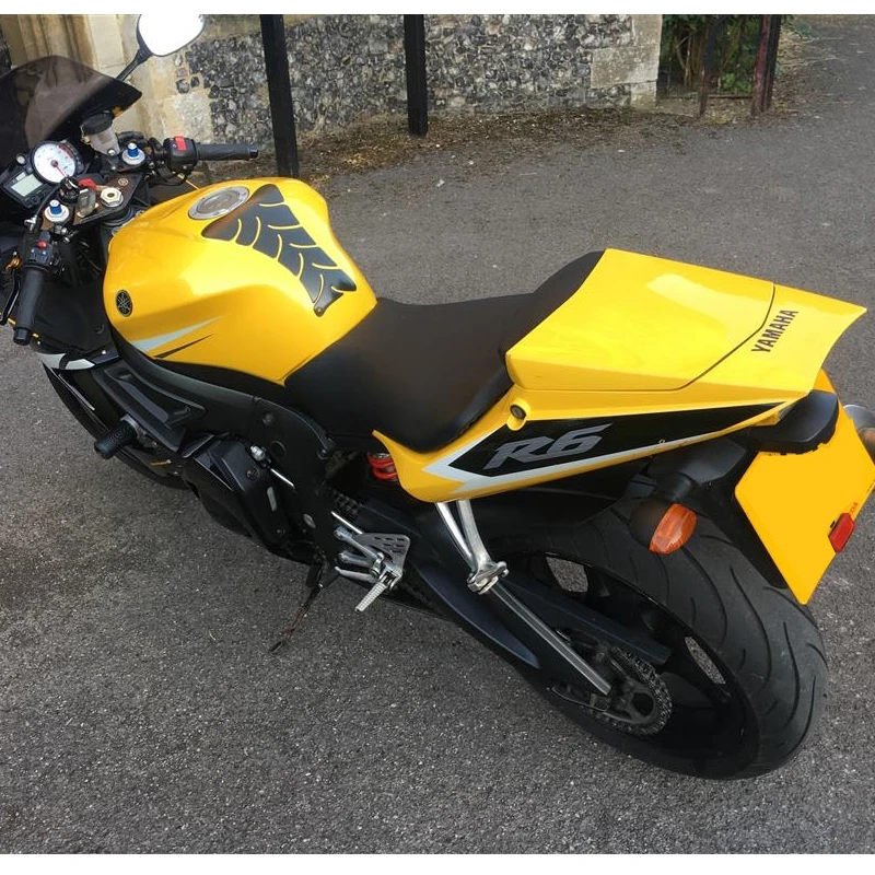 Rear Fairing Seat Cowl For 2003 2004  2005 Yamaha YZF-R6 YZF R6 600  Pillion Cover Blue White Black Red Carbon Yellow Silver