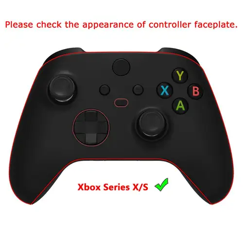 Imagen 2 del producto eXtremeRate Funda carcasa de placa frontal de repuesto para controlador inalámbrico Xbox Core (Xbox Series X/S)