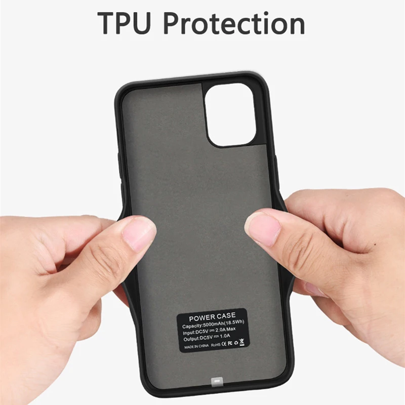 Portable Battery Charger Case Mobile Phone Cover PowerBank for Huawei P30 P30pro P40 P40pro P60 P60Pro 4800mAh Auxiliary Battery