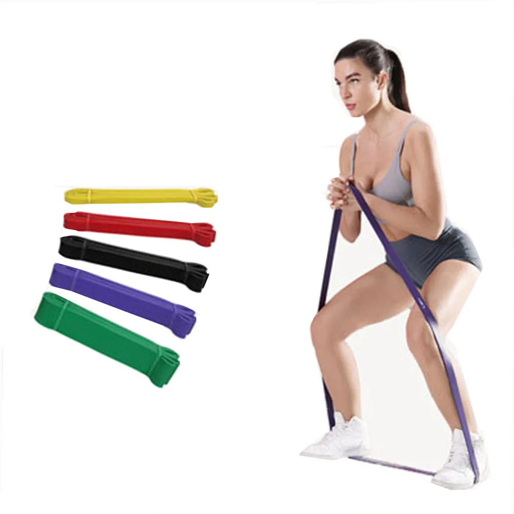 Resistance Band Exercise Elastic Band Workout Ruber Loop Strength Pilates Fitness Training Expander Unisex Gymnastics Equipment