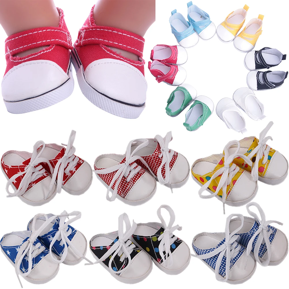 7 Cm Doll Shoes For 18 Inch American Doll Girl Toy & 43 Cm Born Baby Clothes Accessories & Nenuco,Birthday Gift