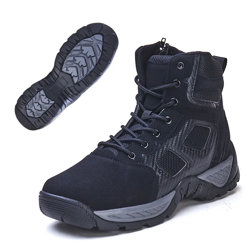 

Men Women Comfy Trekking Mid-Top Lace-up Boots Male Female Outdoor Sneakers Camping Climbing Hunting Hiking Shoes