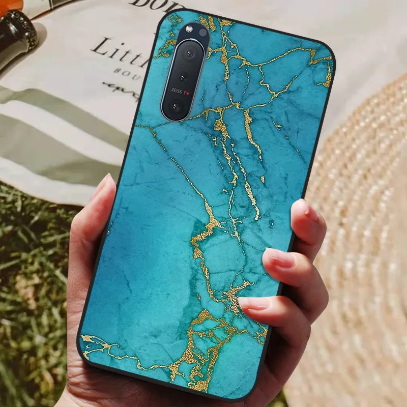 For Sony Xperia 5 II Case Silicon Back Cover Phone Case for Sony Xperia 5 II Cases Xperia1 III L4 Soft bumper coque Cool Fundas