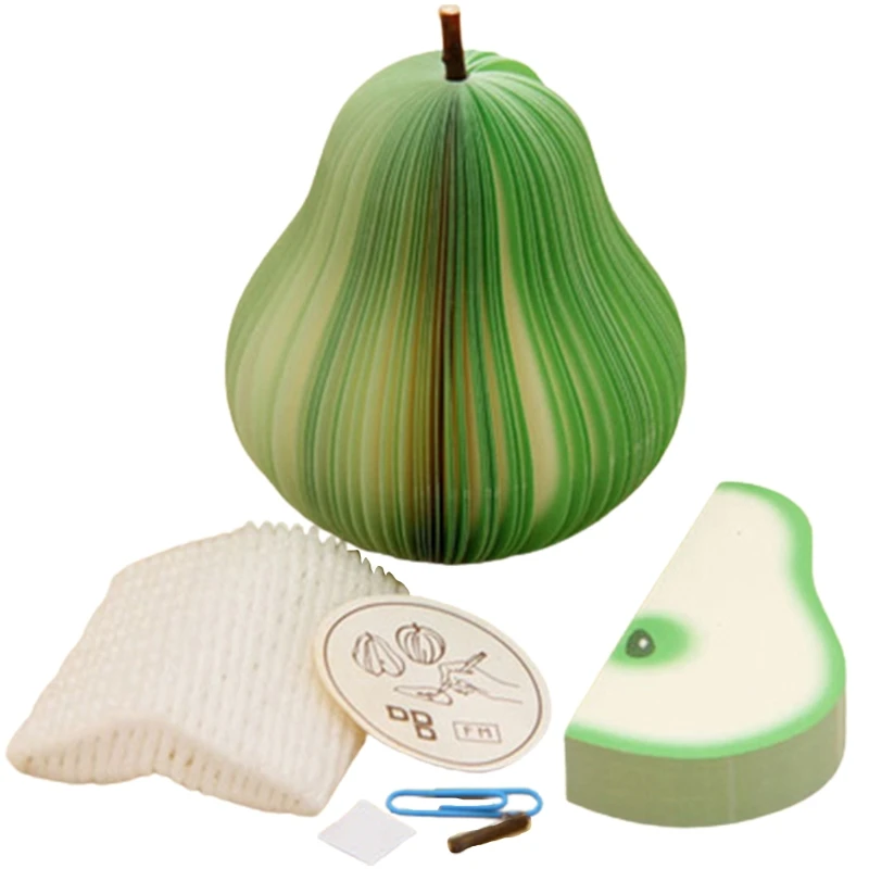 Mini notatki w kształcie owoców owoce warzywa notatniki papier samoprzylepny w/spinacz PE okładka Scrapbooking notatnik pamiętnik narzędzie
