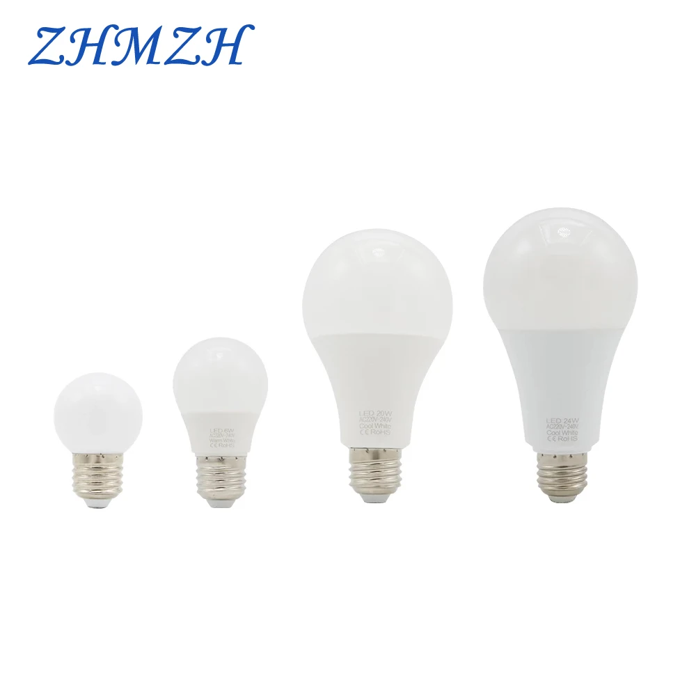 3W 6W 9W 12W 15W 18W 20W Lamp Bulb Ultra Brightness Energy Saving Table Lamp Bulbs Chandelier LED Light Bulb 165-265V E27