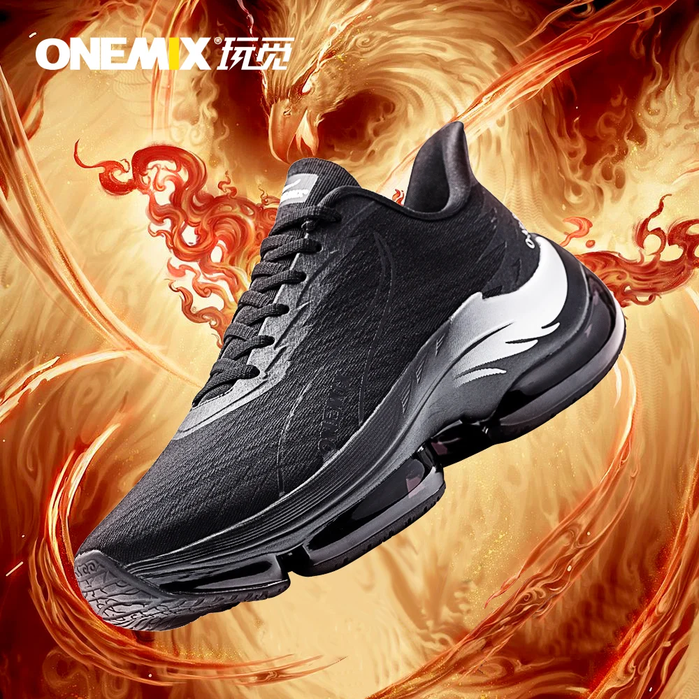 ONEMIX air cushion  Running Shoes for Men Air Cushion Athletic Breathable Damping Fitness Shoe Outdoor Women Casual Trainer