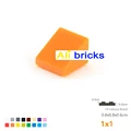 100 piezas de color naranja
