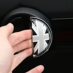 Etiqueta protetora do punho do pulso do anti-risco da porta do carro, 3D, BMW, MINI UM, tanoeiro, S, Clubman, R55, R56, R60, R61, F54, F55, F56, F57, F60