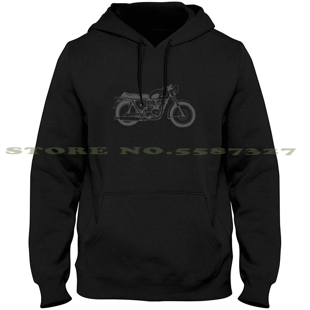 Motorbike Streetwear Sport Hoodie Sweatshirt Motorbike Motorcycle Biker Cool Bike Funny Racing Retro Vintage Logo Rider Helmet