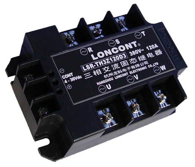 

Three-phase AC Solid State Relay 120A/380V LSR-TH3Z120D3 DC Control AC No Contact