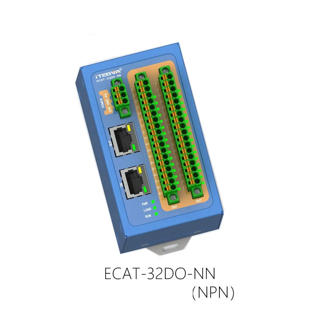 

EtherCAT IO Module Slave Digital Quantity 16/32 Input 16/32 Output NPN/PNP