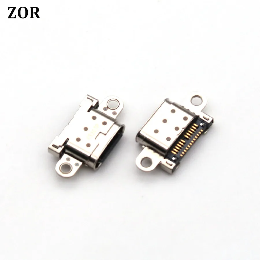 2pcs For LG G7 G6 G5 Q6 V30 V40 Micro Mini USB Charger Charging Dock Port Connector Type C Jack