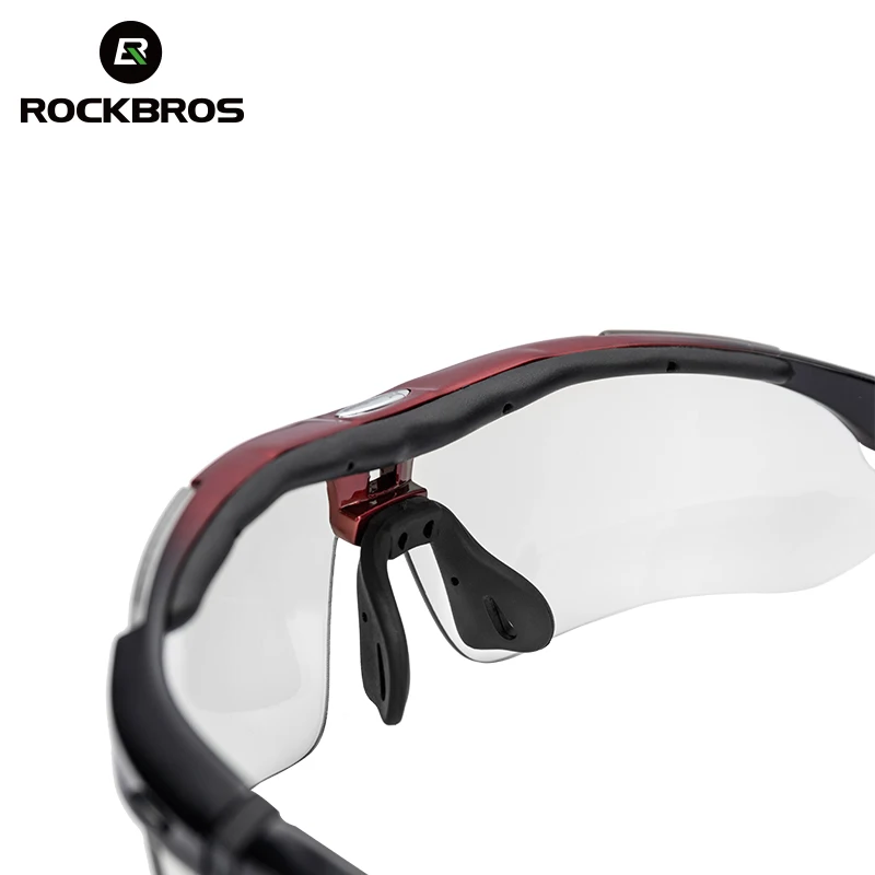 ROCKBROS Cycling Polarized Glasses Bike Photochromic Outdoor Sports Sunglasses MTB PC Goggles Eyewear 5/3 Lens Bicycle Accessory