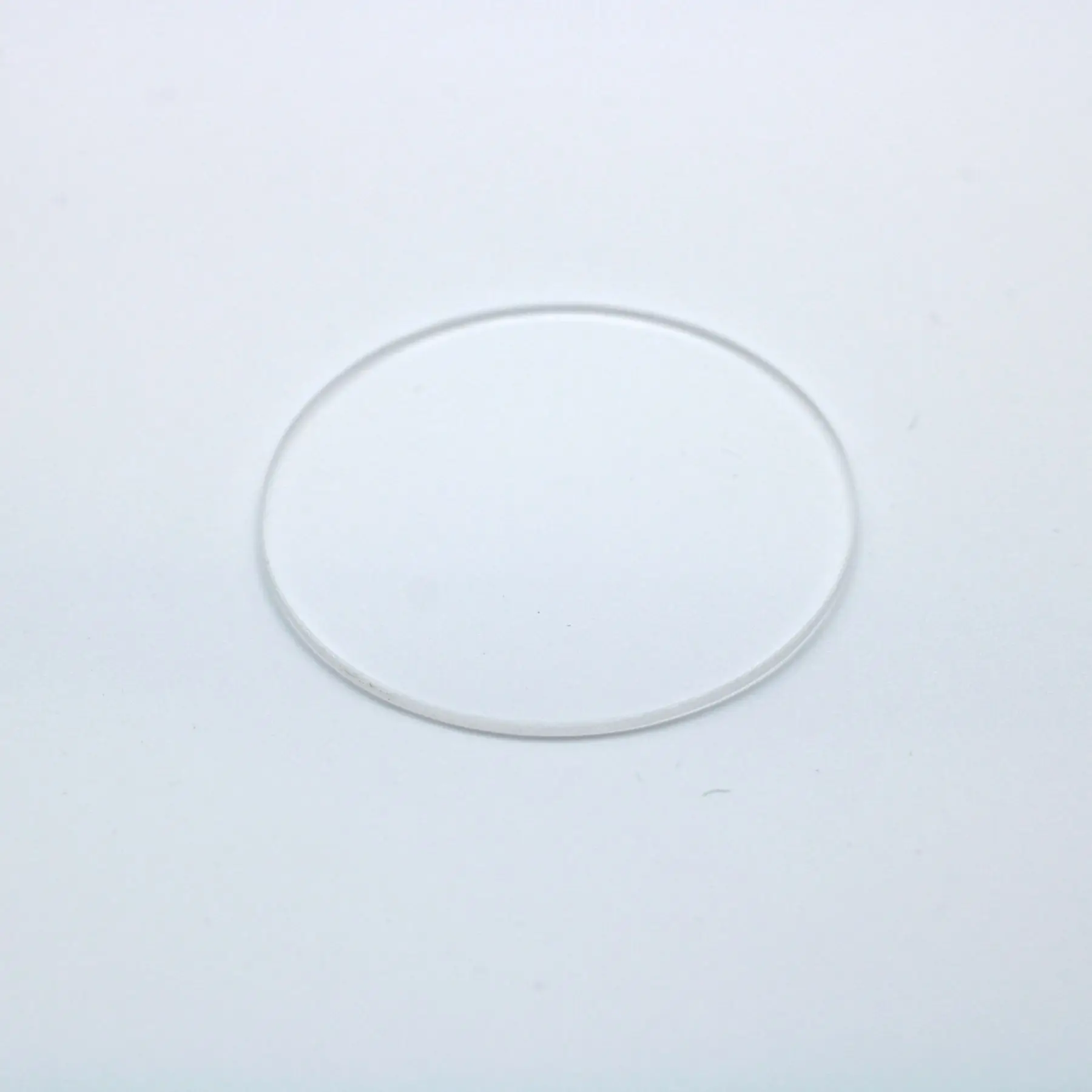 

10pcs total size diameter 23.35mm 1.1mm thickness transparent UV quartz glass plate JGS3