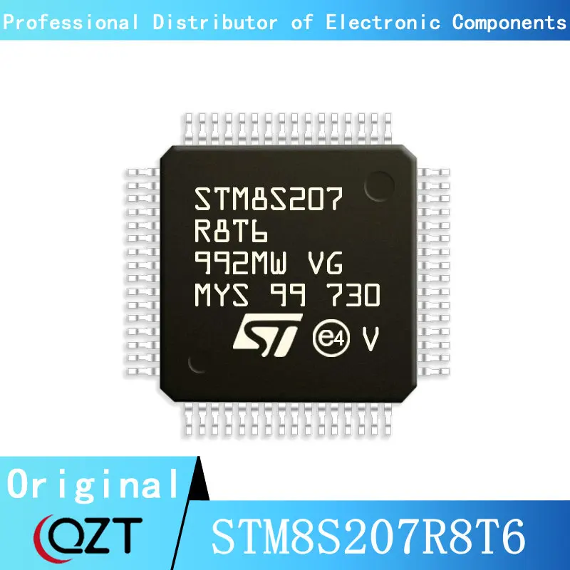 

10pcs/lot STM8S207 STM8S207R8 STM8S207R8T6 LQFP64 Microcontroller chip New spot