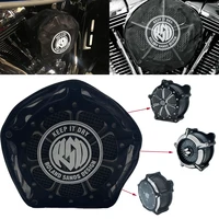 RSD-calcetín de lluvia impermeable negro para Harley Touring Sportster 1200 Softail Dyna Road King Electra Glide para Kit de limpieza de filtro de aire