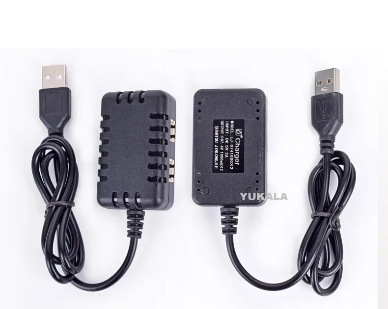 2 IN 1 7.4V 1000Mah*2 XH-3P Quick USB Charger for Wltoys 144001 124019 124018 XK K130 12428 12401 12402 K989 K969 RC Car parts