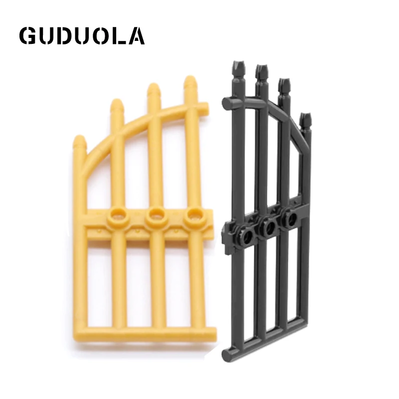 

Guduola Building Block Gate 1x4x9 Arched with Bars (42448) Special Brick MOC Build Educational Toys 10pcs/LOT