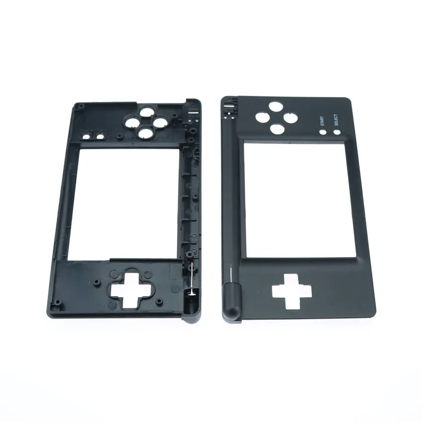 cltgxdd Black Plastic Top Upper / Lower LCD Screen Frame For N D S L Game DS Lite Console Display Screen Housing Shell Replaceme