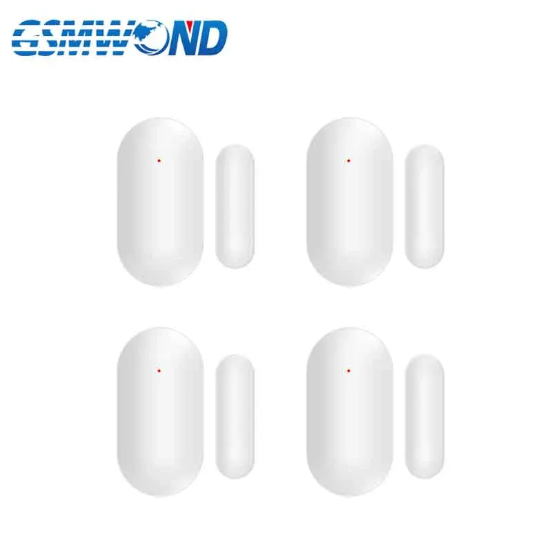 New 433MHz Wireless Door Open Detector For GSM Alarm System, Door magnet sensor, built-in antenna