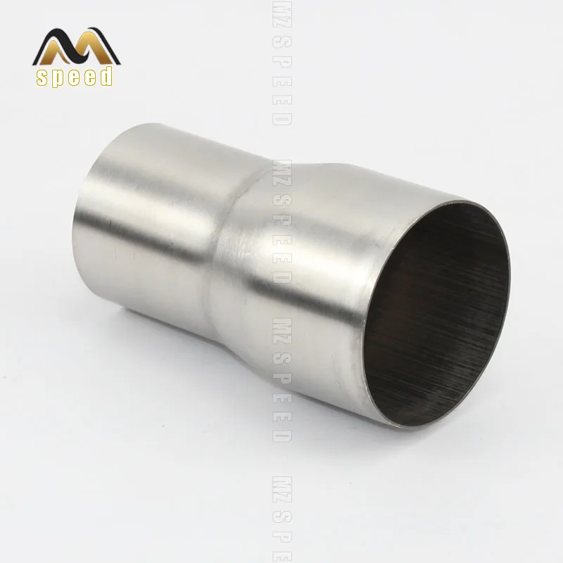 Car accessories 304 stainless steel reducer 57mm to 76mm stainless steel reducer exhaust pipe reducer