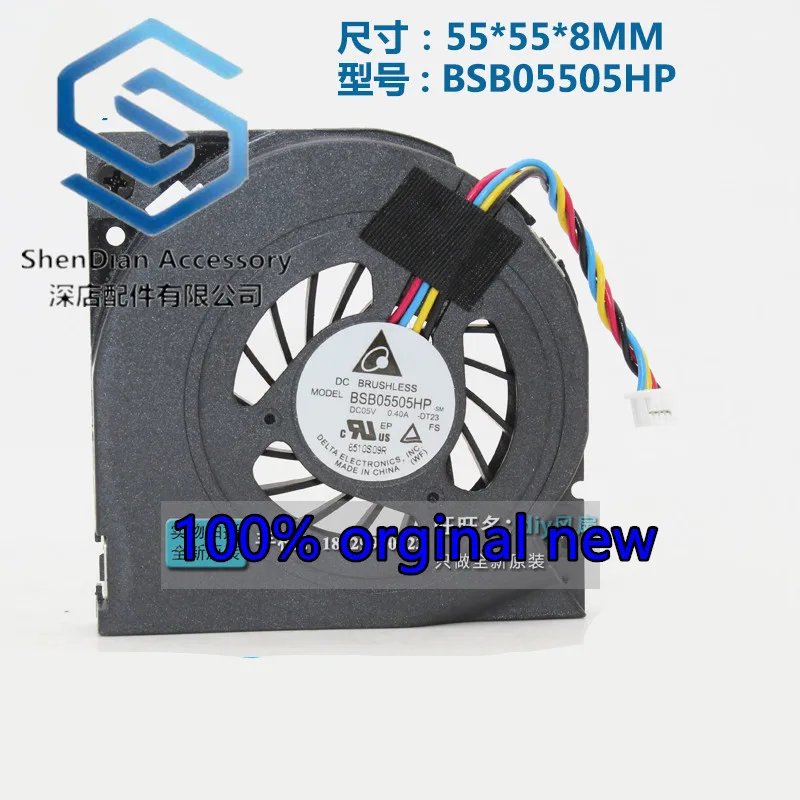 1pcs only orginal new  BSB05505HP 5V 0.40A CT02 DT23 A01 769264-001 Fan