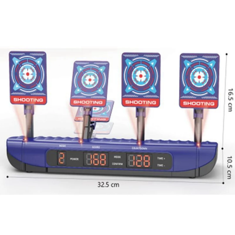 Electronic Shooting Target for Gun Scoring Auto Reset Target for Boys Digital Targets with Light Sound Effect Gifts Toys