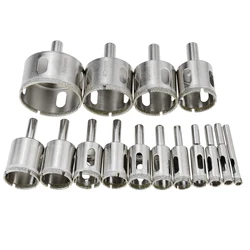 1Pcs Diamond Coated Drill Bit Tile Marble Glass Ceramic Hole Saw Drilling Bit For Ceramic Tile, Marble And Ceramic Opening