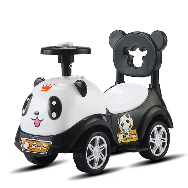 Children\'s twist car 1-3 years old baby scooter with music baby girl and boy four-wheeled can sit on toy scooter yo car gift