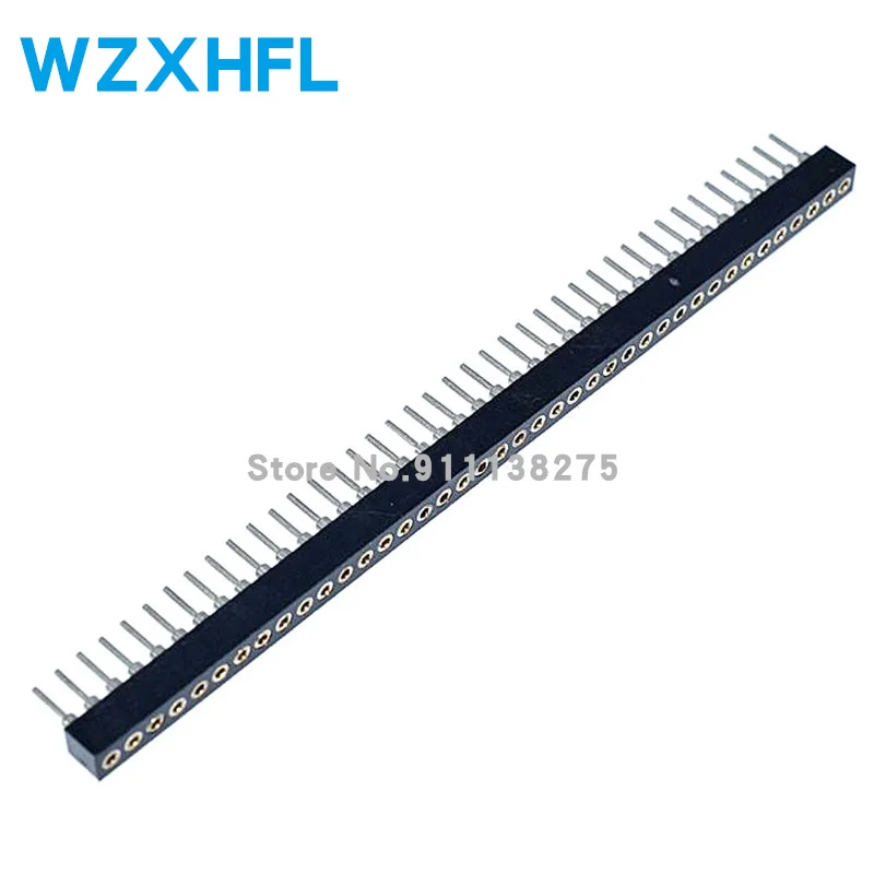 1.778mm Pitch 1.778 Single Row Male Female Round Pin Header 1*40P Breakaway PCB Board colour Connector Strip Pinheader 1x40