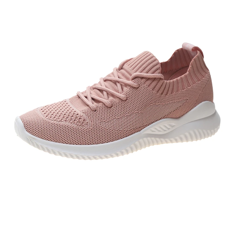 

Tenis Feminino 2020 Women's Tennis Shoes Breathable Sports Shoes Lady Flying Woven Non-Slip Wear-Resistant Sneakers Tennis Femme