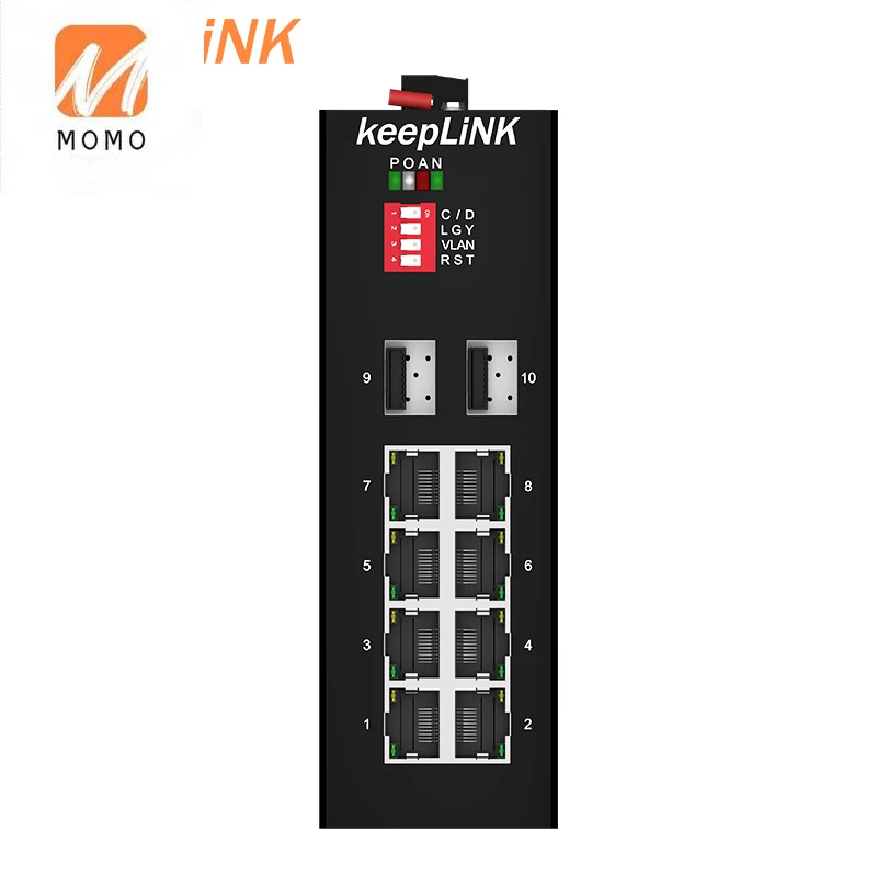 High Quality 1000M 8 Port rj45 SFP Network Fiber Optic Equipment