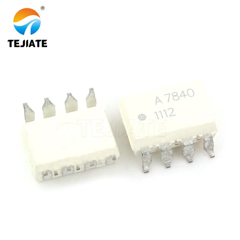 1PCS HCPL-7840-500E A7840 Isolator Optocoupler SMD8