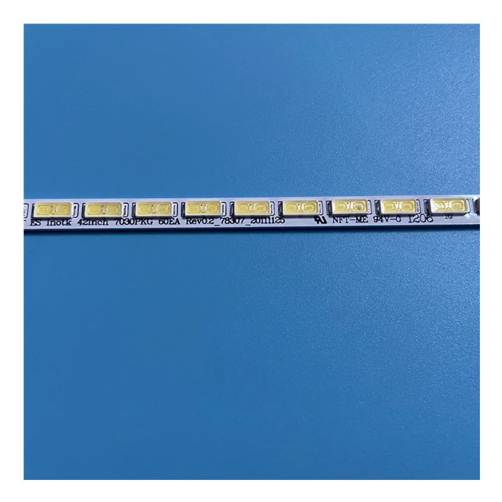 New 60LED 525mm LED backlight strip for LG 42LS570T T420HVN01.0 74.42T23.001 7030PKG 60ea 42LS5600 42LS560T 42LS570S 42LS575S