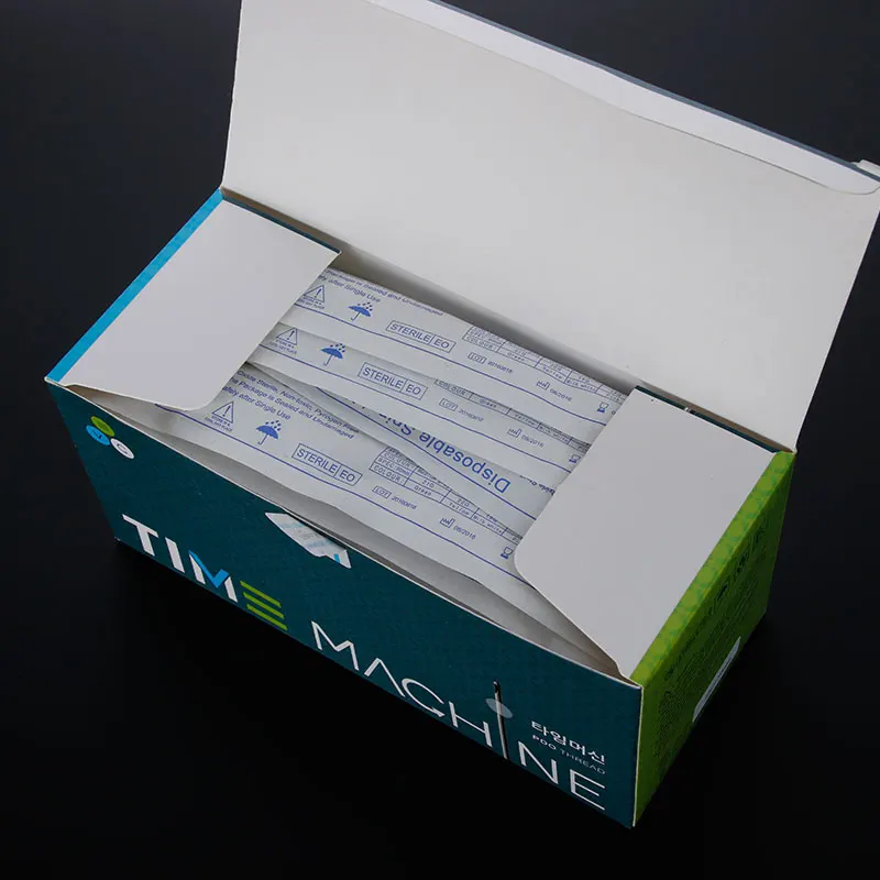 Blunt-tip Cannula for filler injection 18G 21G 22G 23G 25G 27G 30G uric acid facial filling nose slight blunt needle 50pcs/Box